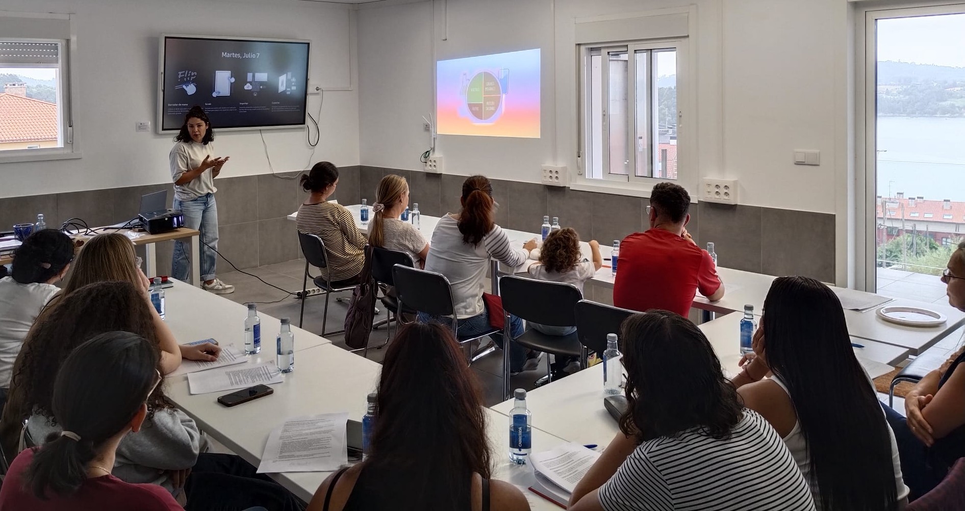 Actividad formativa del programa Madres realizada en Miño (A Coruña)